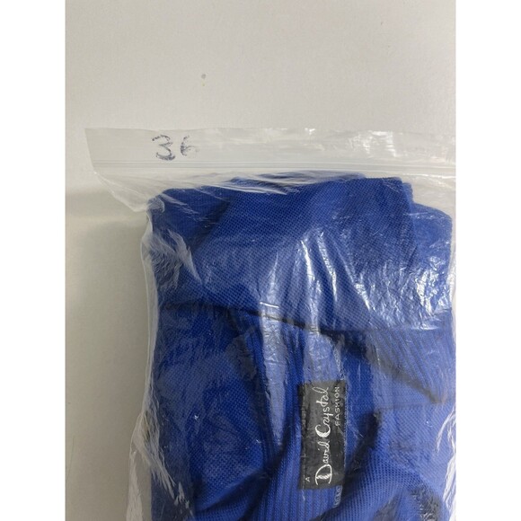 Vintage 1960’s David Crystal EARLY Lacoste Dress Blue Button Front Preppy 8/10 - Picture 9 of 9